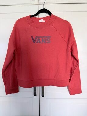 Vans orange sweatshirt